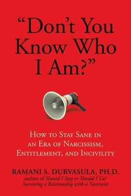 Paperback book titled "Don't You Know Who I Am?" by Post Hill Press, featuring a cover with bold text and vibrant design.