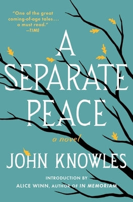 A Separate Peace Paperback Scribner Book Company