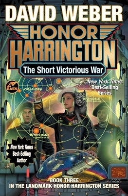 Paperback of The Short Victorious War by Baen featuring a cover illustration with military-themed artwork.