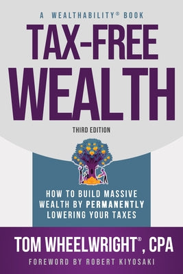 Paperback of "Tax-Free Wealth" from Rich Dad Library showing the book cover with title and author details.