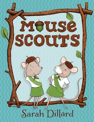 Paperback Mouse Scouts book by Yearling Books featuring a colorful cover with mouse characters and outdoor scout adventure scenes.