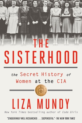 Paperback of The Sisterhood: The Secret History of Women at the CIA by Crown Publishing Group, showing the book cover with title and author.