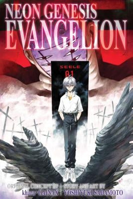 Neon Genesis Evangelion 3-In-1 Edition, Vol. 4 by Sadamoto, Yoshiyuki