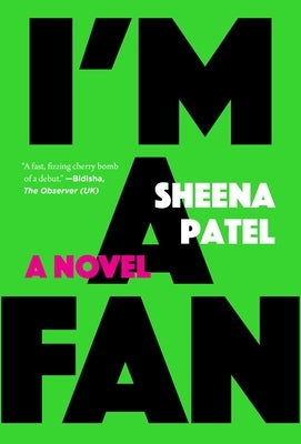 Paperback of "I'm a Fan" by Graywolf Press, featuring the book cover with bold typography and artistic design elements.