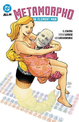 Paperback of Metamorpho: The Element Man comic book by DC Comics featuring cover art of the superhero with elemental powers.