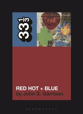 Paperback book titled "Various Artists' Red Hot + Blue" by Bloomsbury Academic featuring a colorful cover design.