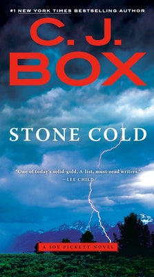 Mass market paperback of "Stone Cold" by G.P. Putnam's Sons, featuring the book cover with dark and gritty design.