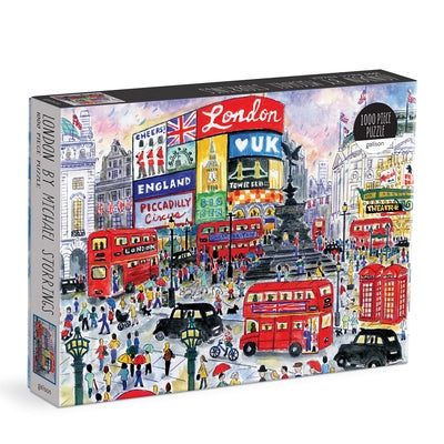 London by Michael Storrings 1000 PC Puzzle Board Games Galison