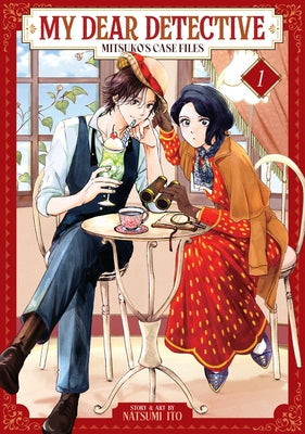 Paperback copy of "My Dear Detective: Mitsuko's Case Files Vol. 1" by Seven Seas, featuring the book cover with illustrated artwork.
