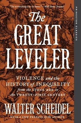 Paperback of The Great Leveler book by Princeton University Press, featuring the cover design with historical and violence themes.