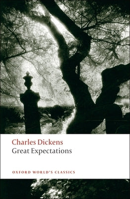 Paperback of Great Expectations by Oxford University Press featuring a cover with classic Victorian artwork and title text.