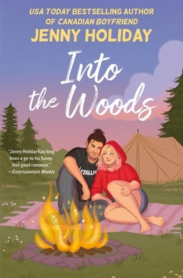 Paperback of "Into the Woods" by Forever, showing the book cover with woodland-themed artwork and title text.