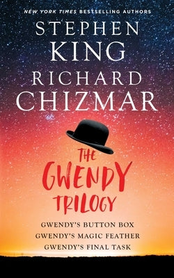 Paperback boxed set of The Gwendy Trilogy by Gallery Books, featuring Gwendy's Button Box, Magic Feather, and Final Task.