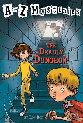 Paperback of The Deadly Dungeon book by Random House Books for Young Readers, showing the cover artwork.