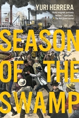 Paperback of Season of the Swamp by Graywolf Press, showing the book cover with swamp landscape artwork.