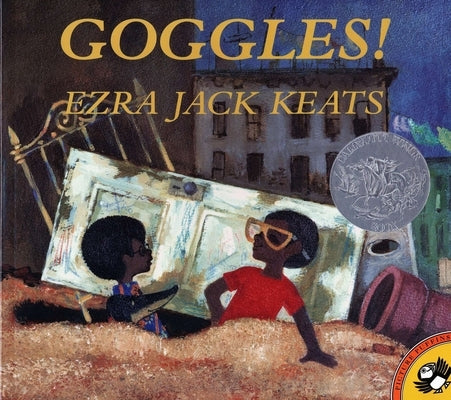 Paperback book titled "Goggles!" by Puffin Books, featuring colorful cover art with playful illustrations.
