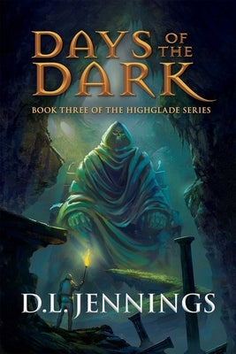 Paperback of "Days of the Dark" by Indigo River Publishing showing the book cover with dark-themed artwork.