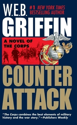 Cover of the mass market paperback "Counterattack" by G.P. Putnam's Sons, showing the book's front design and title.