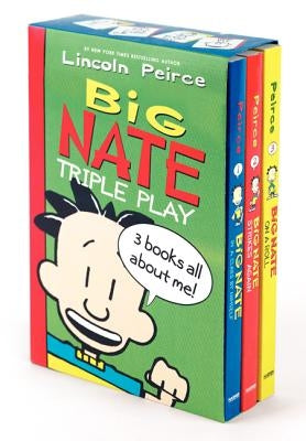 Big Nate Triple Play: Big Nate in a Class by Himself/Big Nate Strikes Again/Big Nate on a Roll Boxed Set HarperCollins