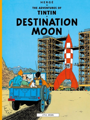 Paperback of Destination Moon by Little, Brown Books for Young Readers featuring a space-themed cover with a rocket and moon illustration.