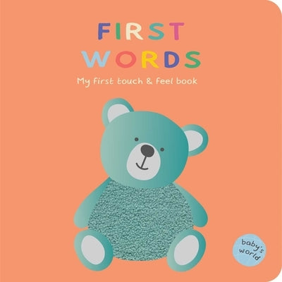 First Words: My First Touch & Feel Book: Board Book with Touch and Feel Elements Board Book Lake Press