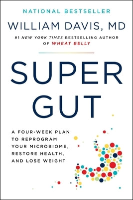 Paperback of "Super Gut" by Balance showing the front cover with title and subtitle on a clean background.