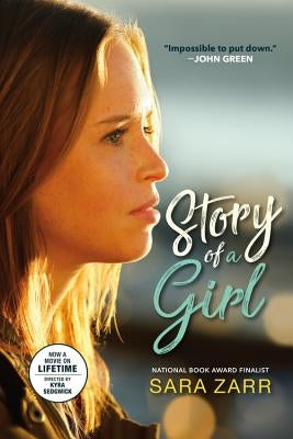 Paperback of "Story of a Girl" by Little, Brown Books for Young Readers, showing the book cover with title and author details.