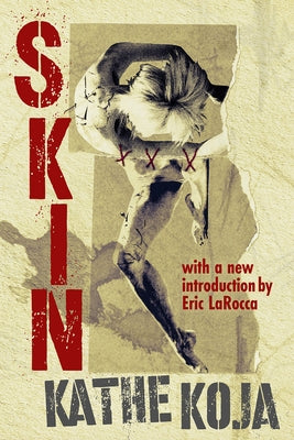 Paperback of the book "Skin" by Meerkat Press, showing the front cover with title and author branding.