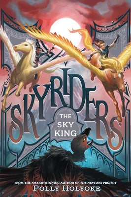 Paperback of The Sky King by Penguin Young Readers Group, featuring the book's cover with colorful artwork and title text.
