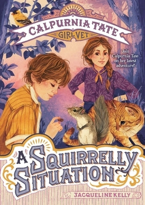 Paperback of "A Squirrelly Situation" by Square Fish featuring colorful squirrel characters on the cover.