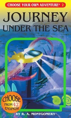 Choose Your Own Adventure Journey Under the Sea paperback book cover with colorful ocean-themed illustrations.