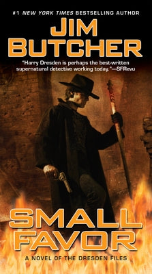 Small Favor mass market paperback book by Ace Books, showing the front cover with title and artwork.