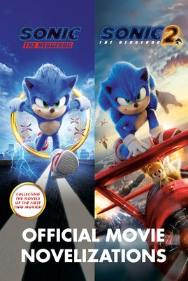 Paperback of Sonic the Hedgehog official movie novelization by Penguin Young Readers, featuring Sonic on the cover.