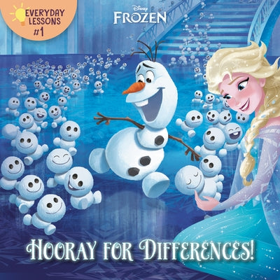 Everyday Lessons #1: Hooray for Differences! (Disney Frozen) Paperback Random House Disney