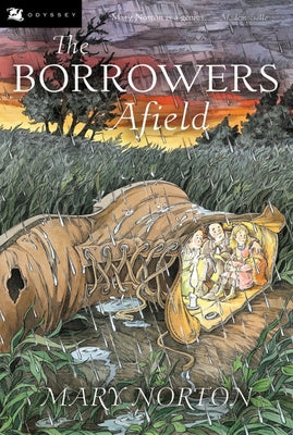 Paperback of The Borrowers Afield by Harcourt Children's Books showing the book cover with illustrative artwork and title.
