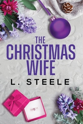 Paperback of The Christmas Wife holiday romance boxset by Laxmi Hariharan, featuring festive-themed book covers.