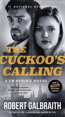 Hardcover copy of "The Cuckoo's Calling" novel by Mulholland Books, featuring a book cover image.