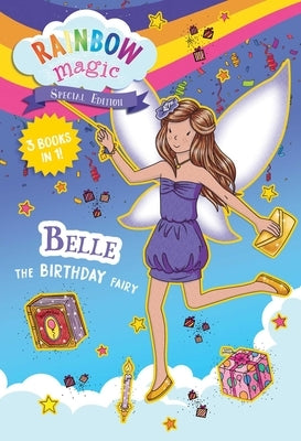 Paperback Rainbow Magic Special Edition: Belle the Birthday Fairy book by Silver Dolphin Books, featuring colorful fairy illustrations.