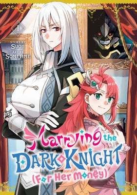 Paperback of "Marrying the Dark Knight (for Her Money)" comic by Kodansha Comics featuring colorful cover art with Batman-themed illustrations.