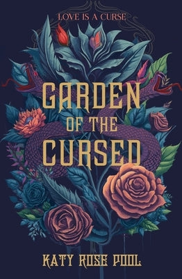 Paperback of Garden of the Cursed by Square Fish, featuring the book cover with dark, mysterious artwork.