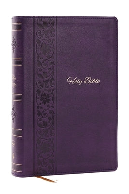 NKJV Bible: Personal Size Giant Print, Purple Leathersoft, Holy Bible, Red Letter, Comfort Print: New King James Version Bible Thomas Nelson