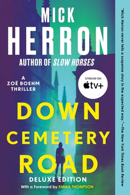 Paperback of Down Cemetery Road Deluxe Edition by Soho Crime, featuring the book's cover with dark, atmospheric artwork.