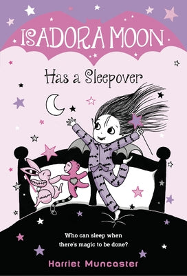 Isadora Moon Has a Sleepover paperback book by Random House Books for Young Readers, showing the colorful cover with illustrations.