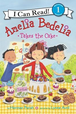 Paperback of Amelia Bedelia Takes the Cake by Greenwillow Books, featuring colorful cover art with illustrations of Amelia and cake.