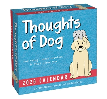 Thoughts of Dog 2026 Day-To-Day Calendar Daily Andrews McMeel Publishing