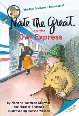 Paperback of Nate the Great on the Owl Express by Yearling Books, showing the book cover with colorful illustrations.