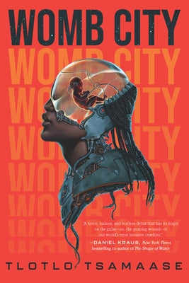 Paperback of Womb City by Erewhon Books featuring the book cover with abstract artwork and title text.