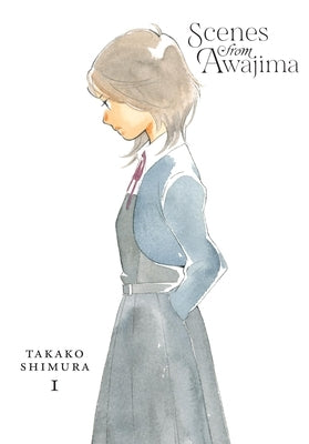 Paperback of "Scenes from Awajima, Vol. 1" by Yen Press featuring colorful cover art and illustrations from the manga.
