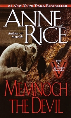 Cover of Memnoch the Devil by Ballantine Books, mass market paperbound, featuring dark, dramatic artwork with a fiery demonic theme.