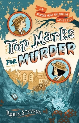 Paperback of "Top Marks for Murder" by Simon & Schuster Books for Young Readers, showing the book cover with title and author.